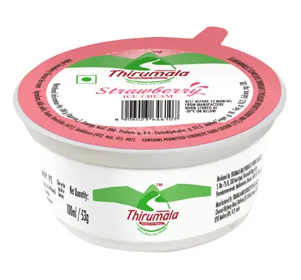 Strawberry Ice cream - Thirumala Milk